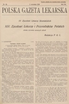 Polska Gazeta Lekarska. 1933, nr 36