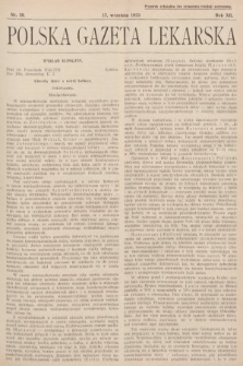 Polska Gazeta Lekarska. 1933, nr 38