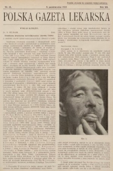 Polska Gazeta Lekarska. 1933, nr 41
