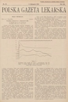 Polska Gazeta Lekarska. 1933, nr 45