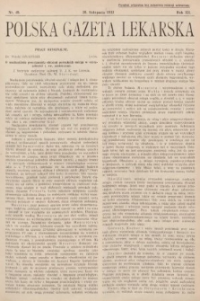 Polska Gazeta Lekarska. 1933, nr 48