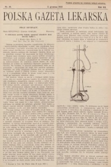 Polska Gazeta Lekarska. 1933, nr 49