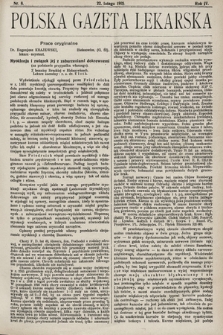 Polska Gazeta Lekarska. 1925, nr 8