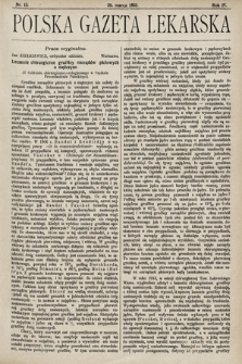 Polska Gazeta Lekarska. 1925, nr 13