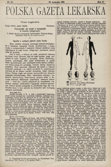 Polska Gazeta Lekarska. 1925, nr 15