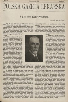 Polska Gazeta Lekarska. 1925, nr 25