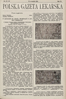 Polska Gazeta Lekarska. 1925, nr 36