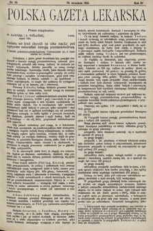 Polska Gazeta Lekarska. 1925, nr 38