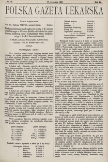 Polska Gazeta Lekarska. 1925, nr 39