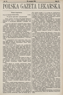 Polska Gazeta Lekarska. 1925, nr 51