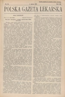 Polska Gazeta Lekarska. 1934, nr 10