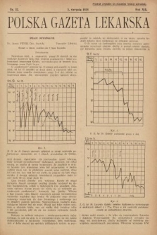 Polska Gazeta Lekarska. 1934, nr 32