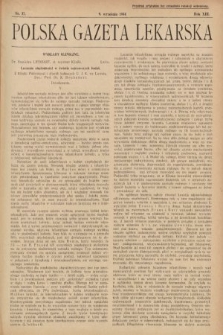 Polska Gazeta Lekarska. 1934, nr 37