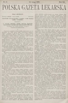 Polska Gazeta Lekarska. 1929, nr 8