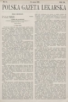 Polska Gazeta Lekarska. 1929, nr 13