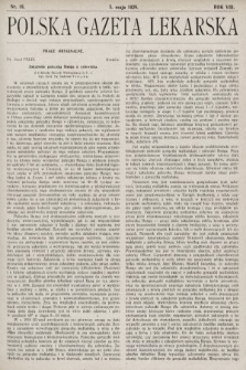 Polska Gazeta Lekarska. 1929, nr 18
