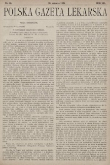 Polska Gazeta Lekarska. 1929, nr 26