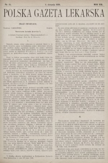 Polska Gazeta Lekarska. 1929, nr 31