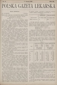 Polska Gazeta Lekarska. 1929, nr 32