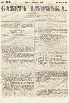 Gazeta Lwowska. 1858, nr 234