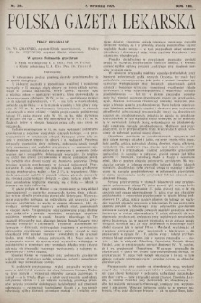 Polska Gazeta Lekarska. 1929, nr 36