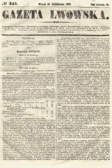Gazeta Lwowska. 1858, nr 245