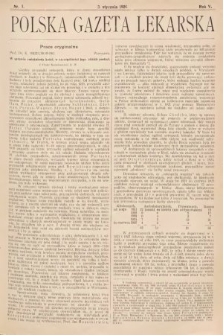 Polska Gazeta Lekarska. 1926, nr 1
