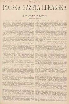 Polska Gazeta Lekarska. 1926, nr 34 i 35