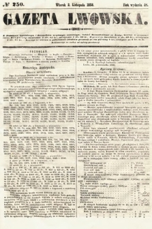 Gazeta Lwowska. 1858, nr 250