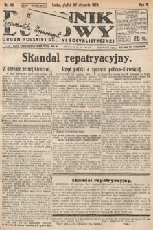 Dziennik Ludowy : organ Polskiej Partyi Socyalistycznej. 1922, nr 22