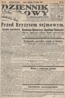 Dziennik Ludowy : organ Polskiej Partyi Socyalistycznej. 1922, nr 35