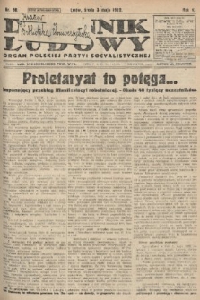 Dziennik Ludowy : organ Polskiej Partyi Socyalistycznej. 1922, nr 98