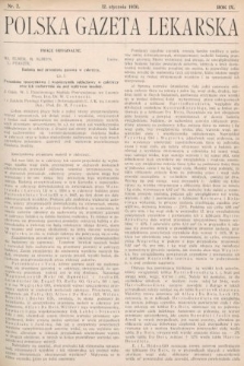 Polska Gazeta Lekarska. 1930, nr 2