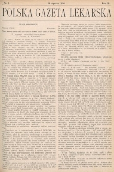Polska Gazeta Lekarska. 1930, nr 3