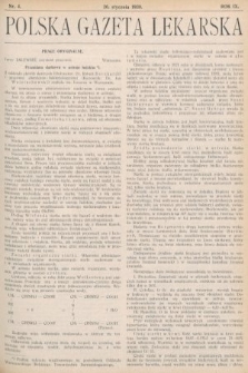 Polska Gazeta Lekarska. 1930, nr 4