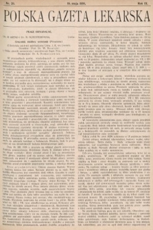 Polska Gazeta Lekarska. 1930, nr 20