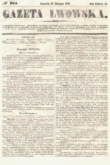 Gazeta Lwowska. 1858, nr 264