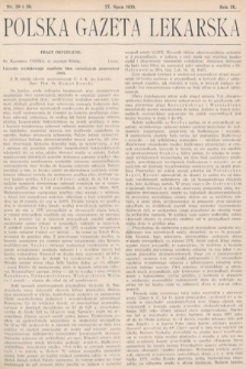 Polska Gazeta Lekarska. 1930, nr 29 i 30