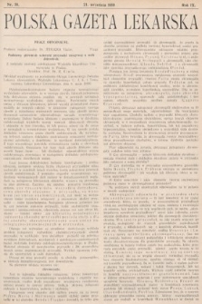 Polska Gazeta Lekarska. 1930, nr 38