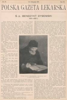 Polska Gazeta Lekarska. 1930, nr 47