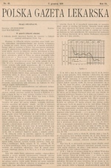 Polska Gazeta Lekarska. 1930, nr 49