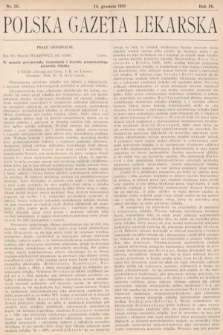 Polska Gazeta Lekarska. 1930, nr 50