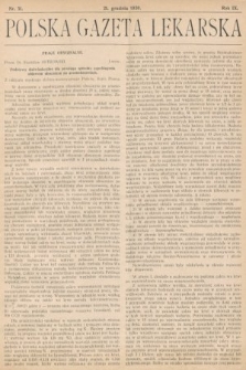 Polska Gazeta Lekarska. 1930, nr 51