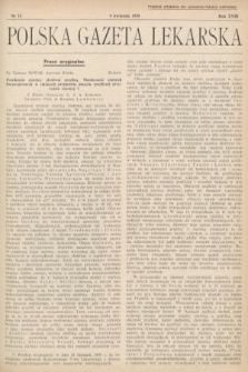 Polska Gazeta Lekarska. 1939, nr 15
