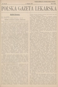 Polska Gazeta Lekarska. 1939, nr 31 i 32
