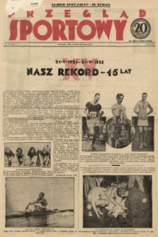 Przegląd Sportowy. R. 16, 1936, nr 46