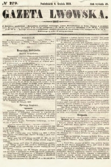 Gazeta Lwowska. 1858, nr 279