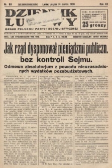 Dziennik Ludowy : organ Polskiej Partji Socjalistycznej. 1930, nr 60