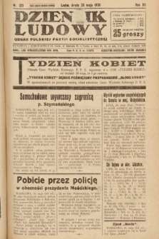 Dziennik Ludowy : organ Polskiej Partji Socjalistycznej. 1930, nr 120