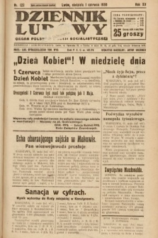 Dziennik Ludowy : organ Polskiej Partji Socjalistycznej. 1930, nr 123
